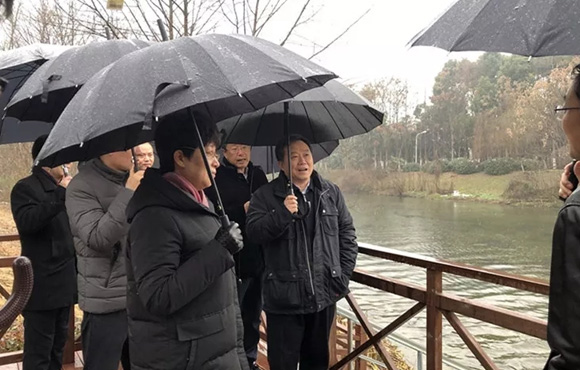 安徽省委常委、岳阳市委书记宋国权一行莅临岳阳市清溪净水厂调研
