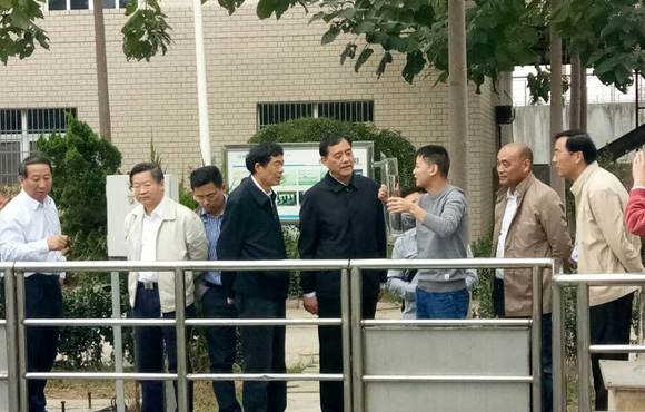省人大常委会副主任宋卫平一行莅临国祯环５鞑榱斓脊ぷ